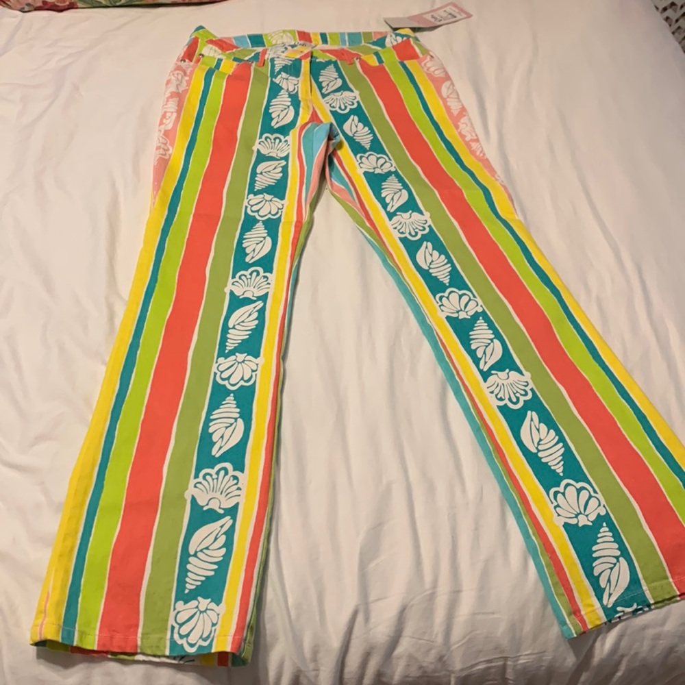 Vintage Lilly Pulitzer Printer Jeans- NWT